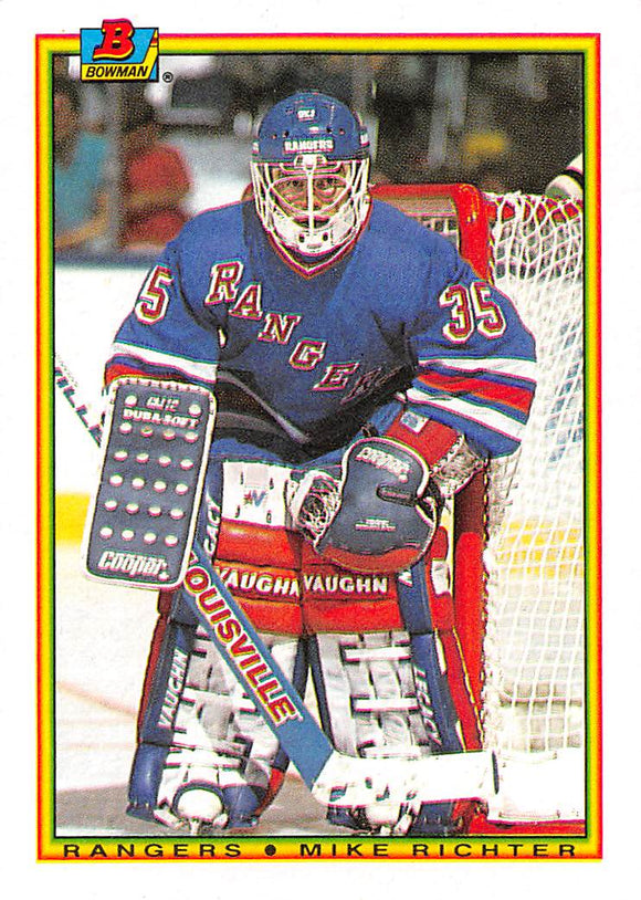 1990-91 Bowman 218 Mike Richter RC