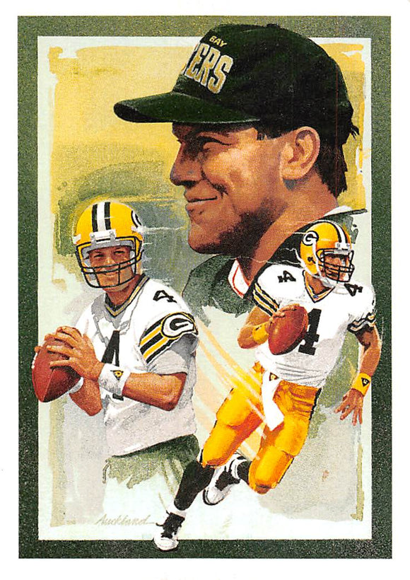 THE DOLLAR BIN 1994 Ted Williams Roger Staubach's NFL Auckland Collection AC1 BRETT FAVRE PACKERS
