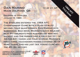 THE DOLLAR BIN 2001 Fleer Premium Greatest Plays 10 DAN MARINO DOLPHINS