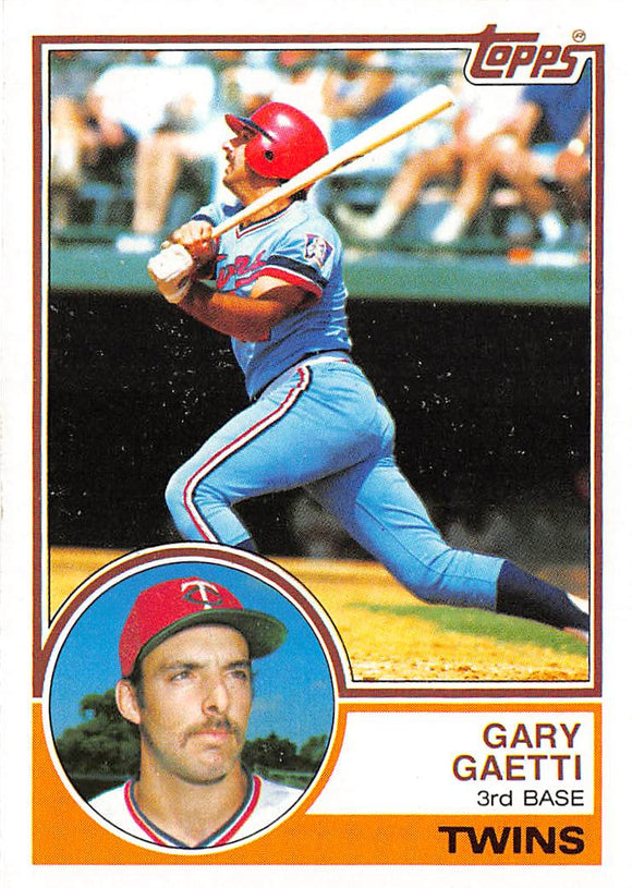 1983 Topps 431 Gary Gaetti RC TWINS