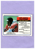 1983 TOPPS 13 WILLIAM ANDREWS TEAM LEADERS FALCONS