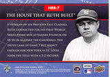 2008 UPPER DECK THE HOUSE THAT BABE RUTH BUILT HRB-7 YANKEES