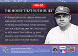 2008 UPPER DECK THE HOUSE THAT BABE RUTH BUILT HRB-20 YANKEES