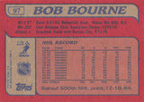 1985-86 TOPPS 97 BOB BOURNE ISLANDERS