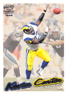 1999 PACIFIC Paramount 194 Kevin Carter RAMS