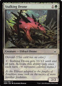 2016 Magic The Gathering Oath of the Gatewatch 124 Stalking Drone C