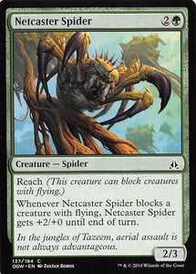 2016 Magic The Gathering Oath of the Gatewatch 137 Netcaster Spider C