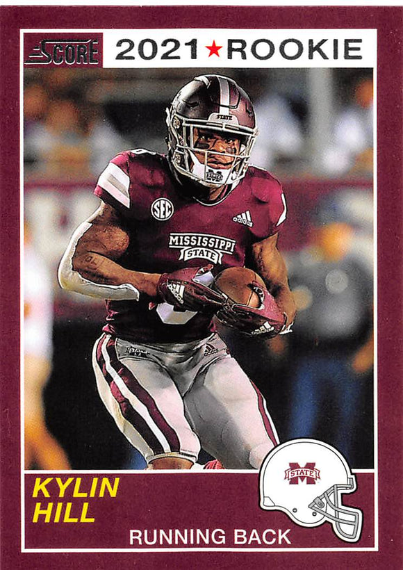 2021 Panini Chronicles Draft Picks 56 KYLIN HILL MISSISSIPPI STATE