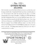 2023 Sportkings Volume 4 MINI 153 EFREN REYES