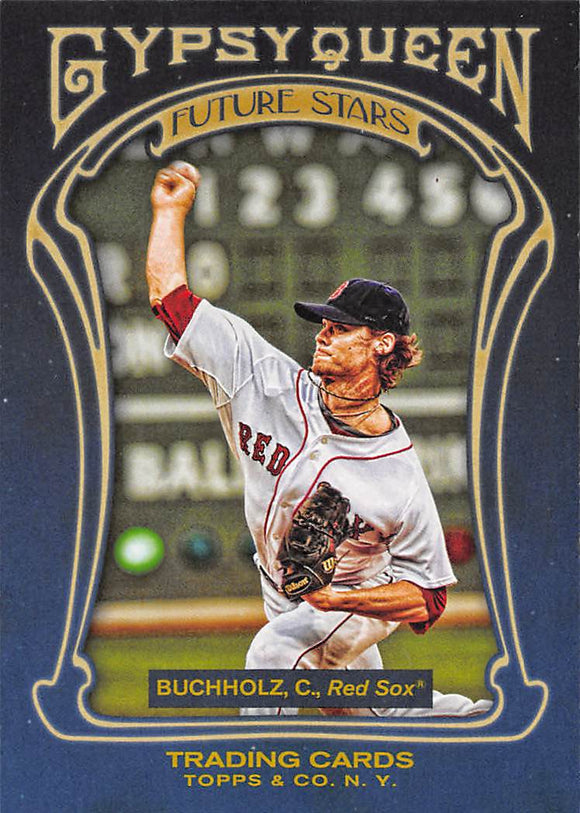CLAY BUCHHOLZ RED SOX