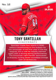 2022 Panini Chronicles Rookies & Stars 12 Tony Santillan RC REDS