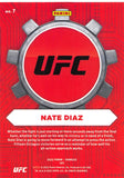 2022 Donruss UFC Craftsmen 7 NATE DIAZ