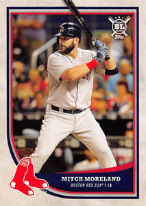 2018 TOPPS BIG LEAGUE 395 MITCH MORELAND RED SOX