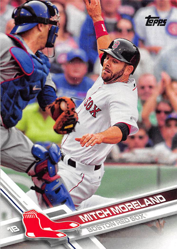 2017 TOPPS UPDATE US274 MITCH MORELAND RED SOX