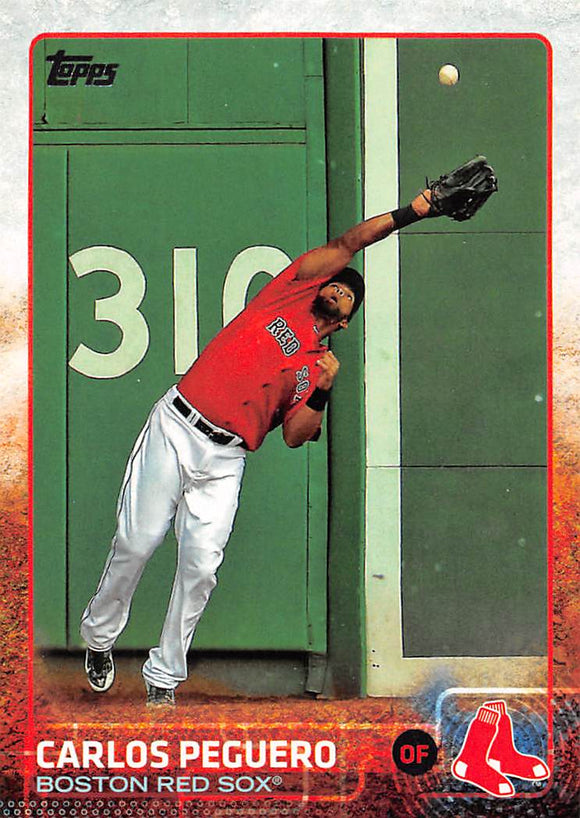 2015 TOPPS UPDATE US216 CARLOS PEGUERO RED SOX