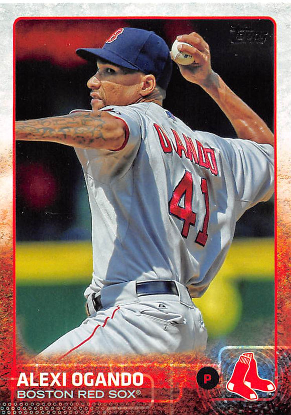 2015 TOPPS UPDATE US121 ALEXI OGANDO RED SOX