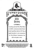 2011 TOPPS GYPSY QUEEN 200 JOHN LACKEY RED SOX