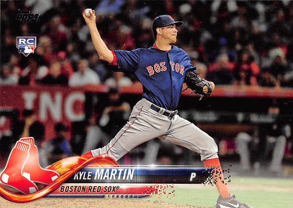 2018 Topps Update US117 Kyle Martin RC RED SOX