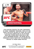 2023 Donruss UFC Press Proof Silver 54 JORGE MASVIDAL