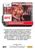 2023 Donruss UFC Press Proof Silver 24 JOAQUIN BUCKLEY