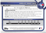 2022 Bowman Prospects BP-104 Orelvis Martinez BLUE JAYS