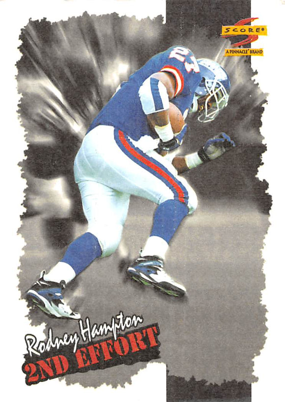 1996 Score Field Force 257 Rodney Hampton GIANTS