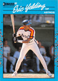 1990 Donruss Best of the NL 114 ERIC YELDING ASTROS