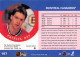 1990-91 PRO SET 157 PATRICK ROY CANADIENS