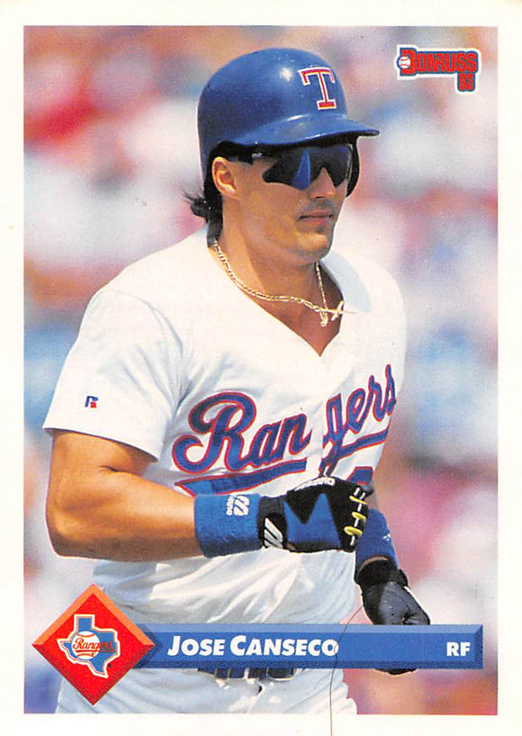1993 Donruss 159 Jose Canseco RANGERS