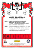 2021 Panini Chronicles Draft Picks 26 Greg Rousseau RC MIAMI