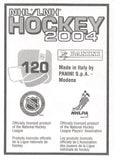 2003-04 PANINI STICKERS 120 SENATORS GAME MOMENT