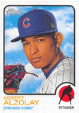 2022 TOPPS HERITAGE 530 ADBERT ALZOLAY CUBS