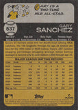 2022 TOPPS HERITAGE 537 GARY SANCHEZ TWINS