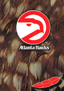 1994-95 HOOPS 391 TEAM LOGO HAWKS