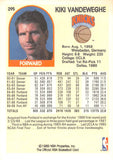1989-90 HOOPS 295 KIKI VANDEWEGHE KNICKS