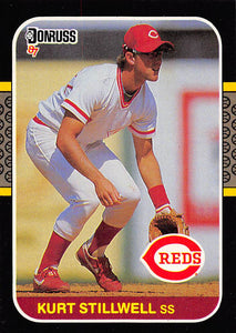 1987 Donruss 123 Kurt Stillwell RC REDS