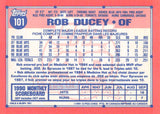 1991 O-PEE-CHEE 101 ROB DUCEY BLUE JAYS