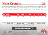 1999 Multi-Ad Midwest League Top Prospects 26 Nate Cornejo 1999 VERSION NOT MINT
