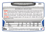 2013 Bowman Prospects Hometown BP21 Arismendy Alcantara CUBS