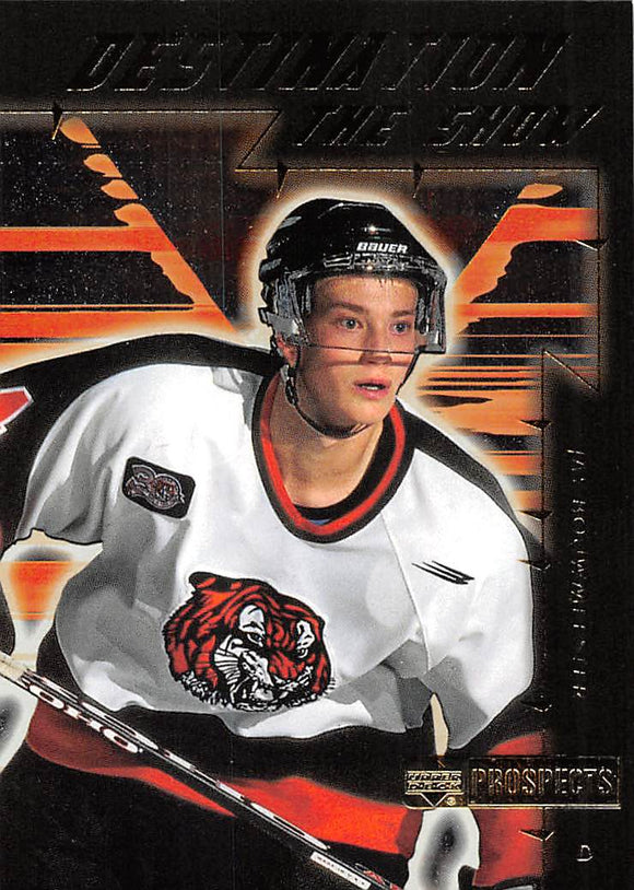 THE DOLLAR BIN 1999-00 Upper Deck Prospects Destination the Show DS10 JAY BOUWMEESTER TIGERS