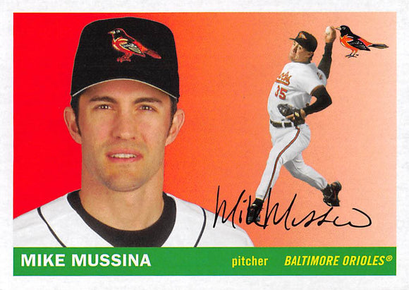 2020 Topps Archives 75 Mike Mussina ORIOLES