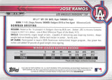 2022 Bowman Prospects BP-129 Jose Ramos DODGERS