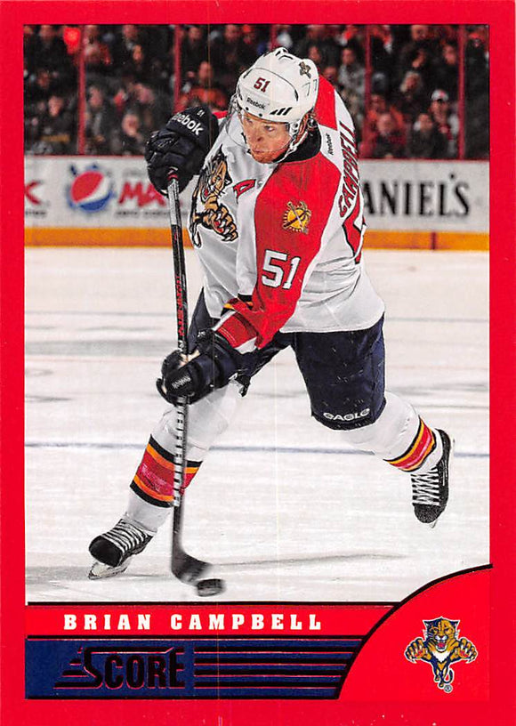 THE DOLLAR BIN 2013-14 Score Red 200 BRIAN CAMPBELL PANTHERS