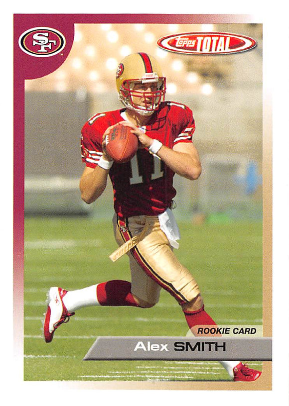 2005 Topps Total 487 Alex Smith RC 49ERS