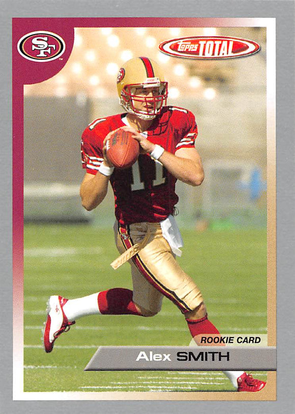 2005 Topps Total SILVER 487 Alex Smith RC 49ERS