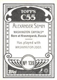 2003-04 Topps C55 139 Alexander Semin RC CAPITALS