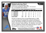 THE DOLLAR BIN 2010 Topps Bowman Wal-Mart WC-11 NDAMUKONG SUH RC LIONS