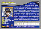 2001 Topps 329 Chris Barnes RC RAVENS