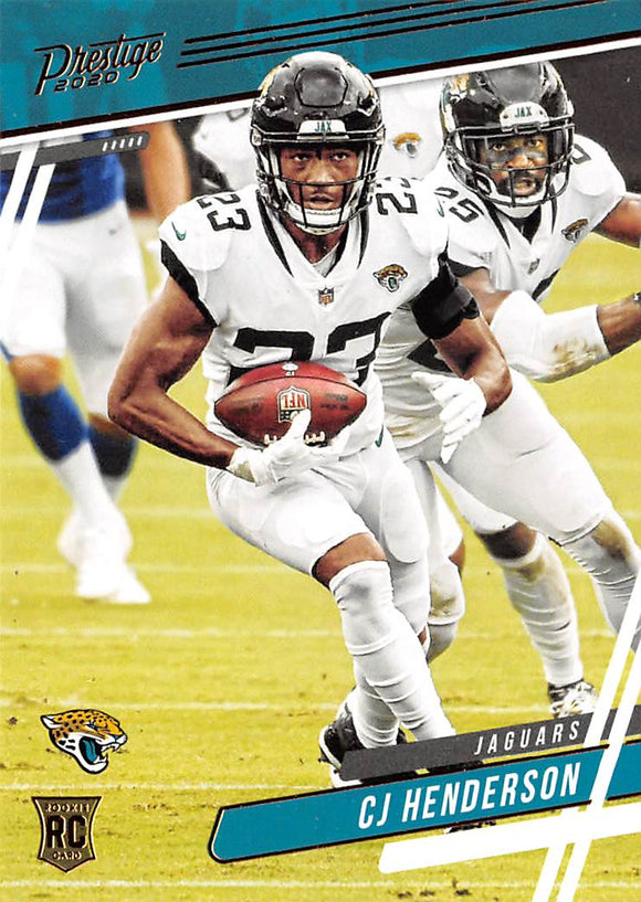 2020 Panini Chronicles Prestige Rookies Update 308 CJ HENDERSON RC JAGUARS