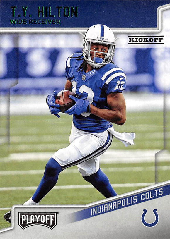 2018 Panini Playoff Kickoff 84 TY HILTON COLTS